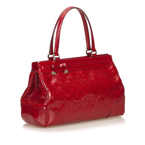 WOMEN'S LUXURY RED BAGS AND HANDBAGS 